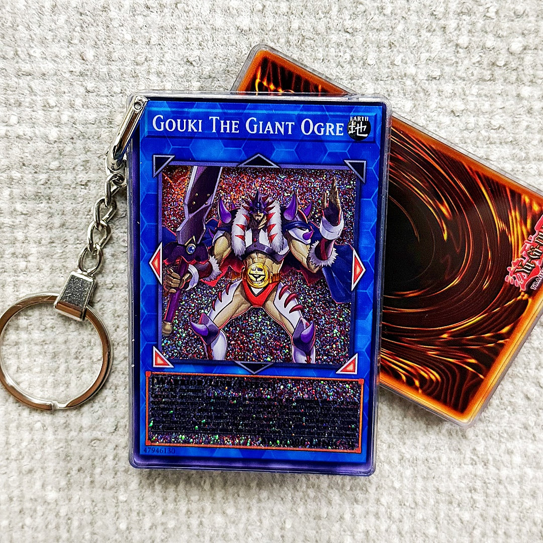 GOUKI THE GIANT OGRE Card Quicksand Keychain