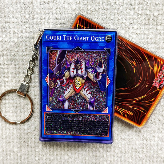GOUKI THE GIANT OGRE Card Quicksand Keychain