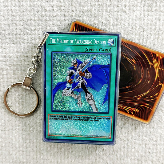 THE MELODY OF AWAKENING DRAGON Card Quicksand Keychain