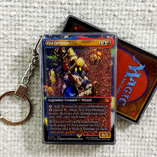 Vivi Ornitier Card Quicksand Keychain