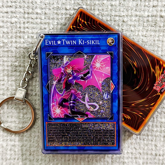 EVIL*TWIN KI-SIKIL Card Quicksand Keychain