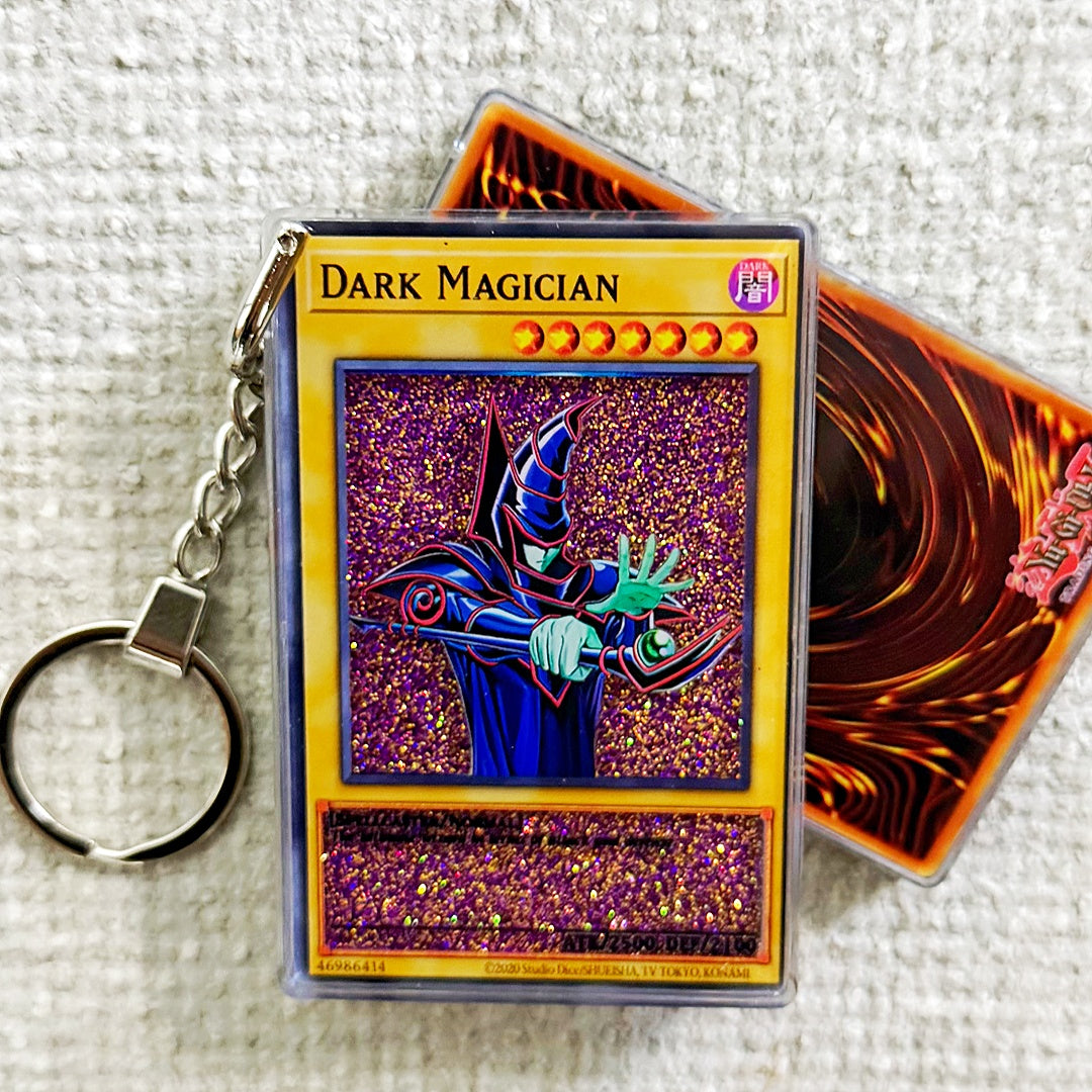DARK MAGICIAN Card Quicksand Keychain