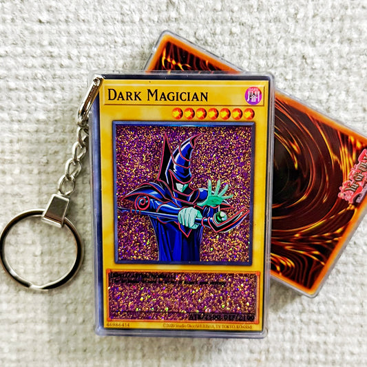 DARK MAGICIAN Card Quicksand Keychain