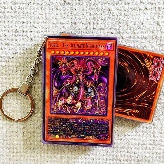 YUBEL THE ULTIMATE NIGHTMARE Card Quicksand Keychain
