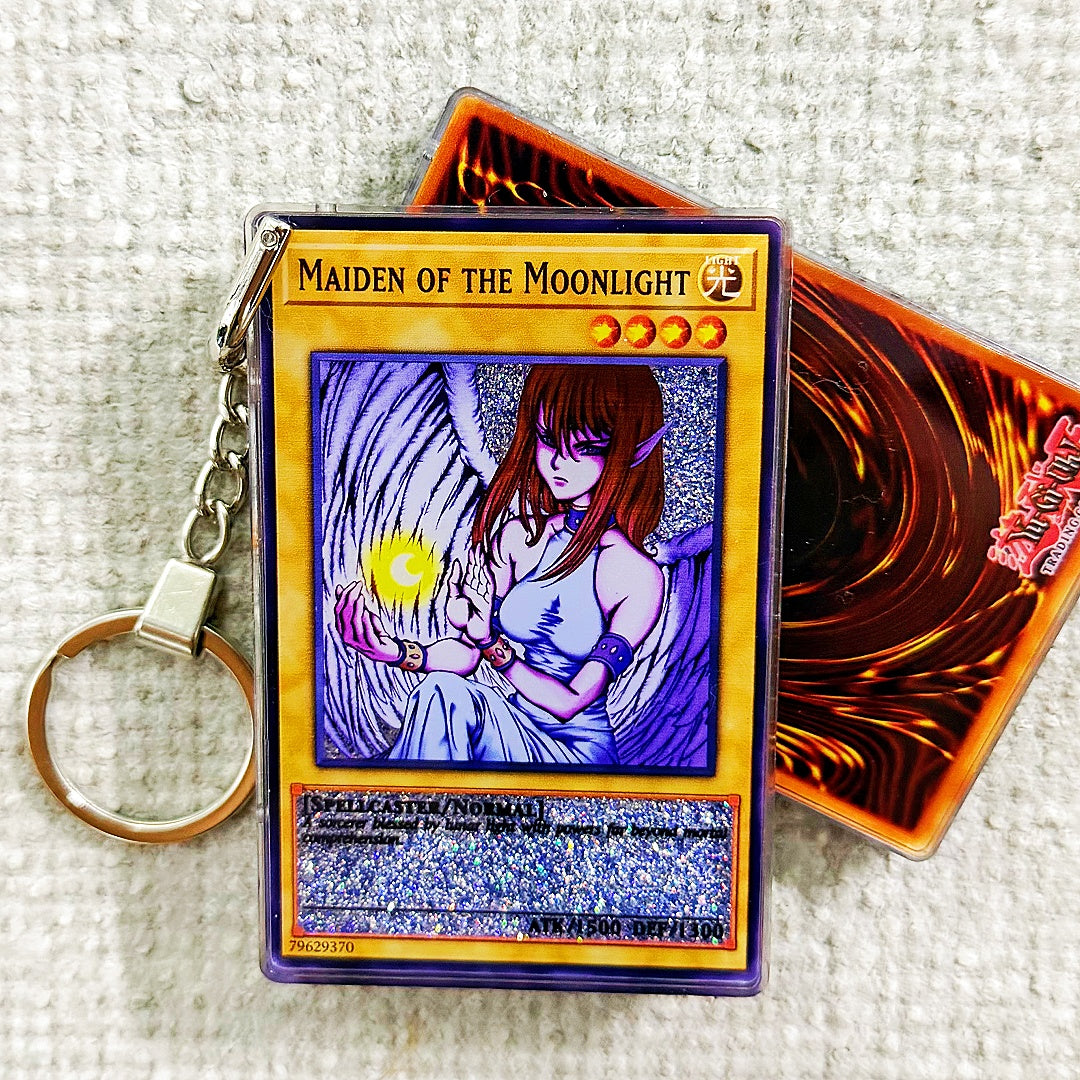 MAIDEN OF THE MOONLIGHT Card Quicksand Keychain