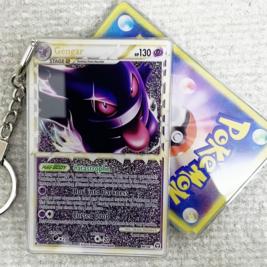 Gengar Card Quicksand Keychain