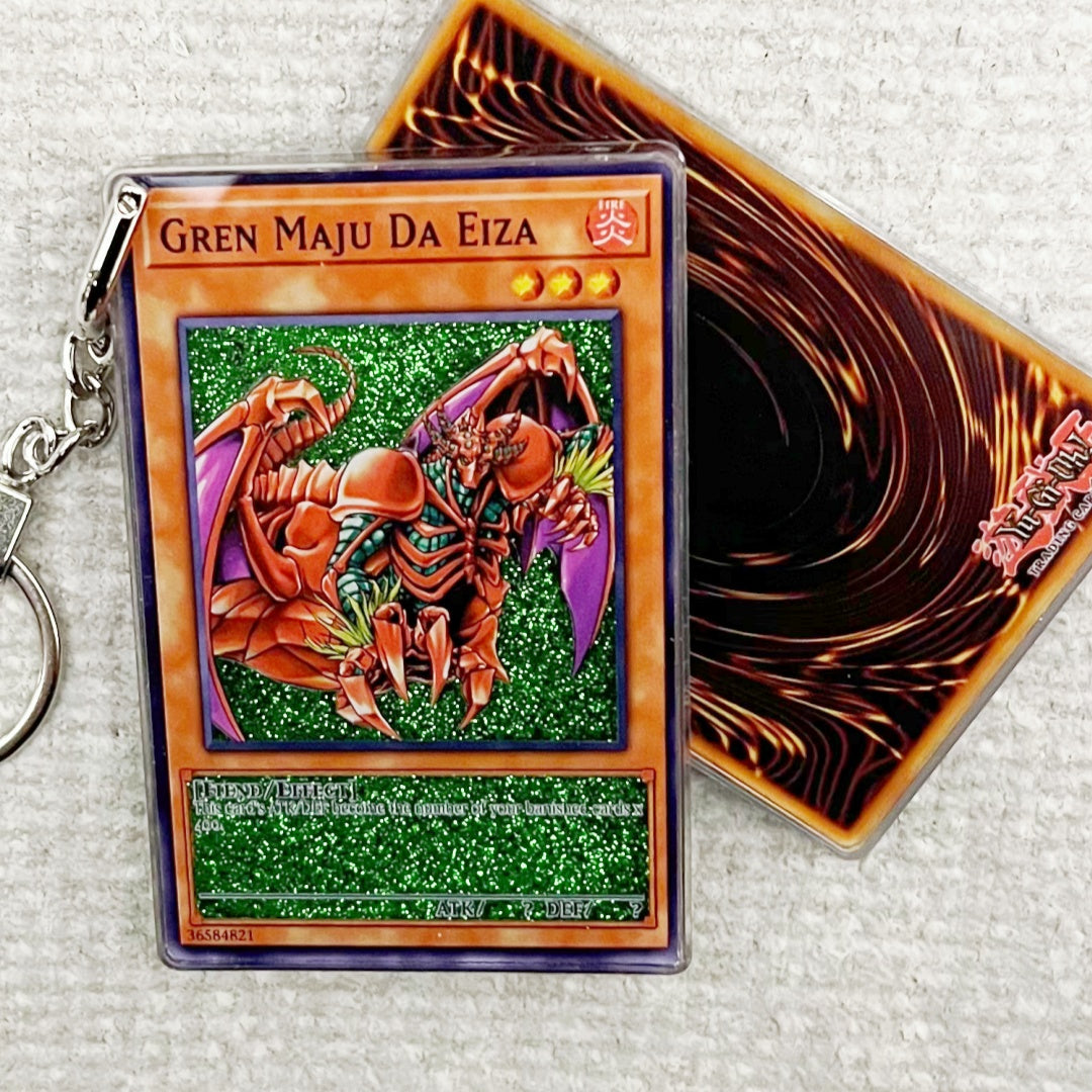 GREN MAJU DA EIZA Card Quicksand Keychain