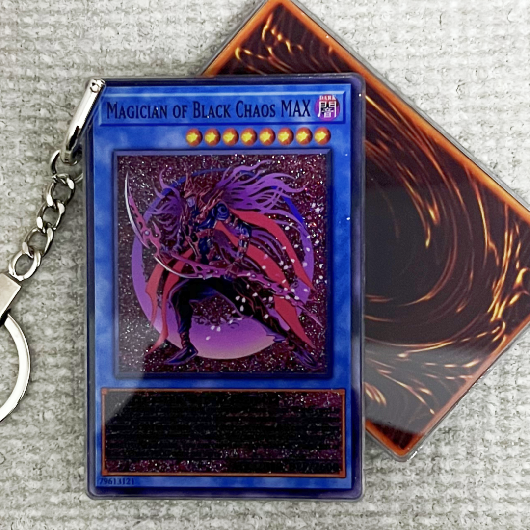 MAGICIAN OF BLACK CHAOS MAX Card Quicksand Keychain