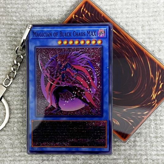 MAGICIAN OF BLACK CHAOS MAX Card Quicksand Keychain