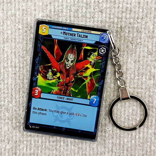 MOTHER TALZIN Star Wars Card Quicksand Keychain