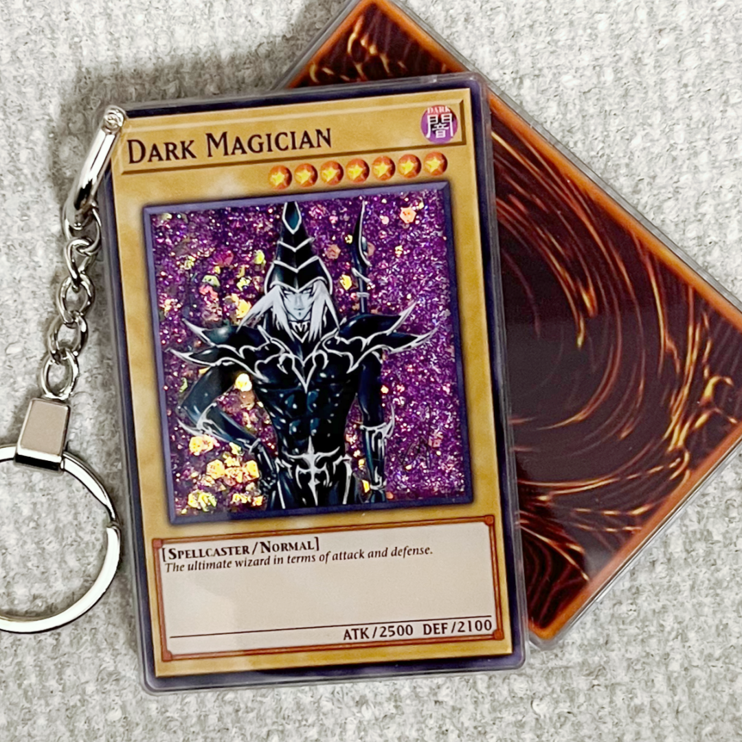 DARK MAGICIAN Card Quicksand Keychain