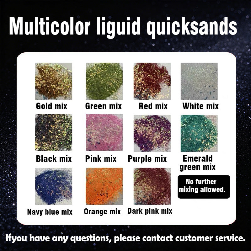 CUSTOM Any style Card Quicksand Keychain(50 PIECES)