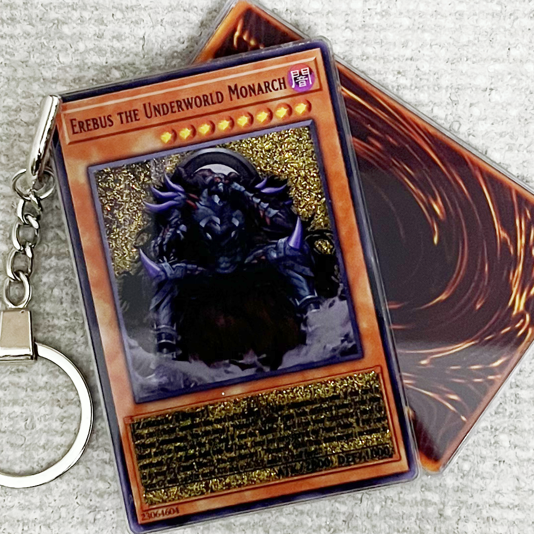 EREBUS THE UNDERWORLD MONARCH Card Quicksand Keychain