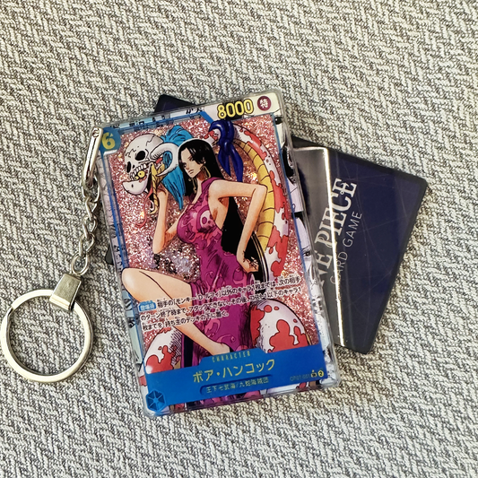 Hancock Japanese Version Comic Background Card Quicksand Keychain