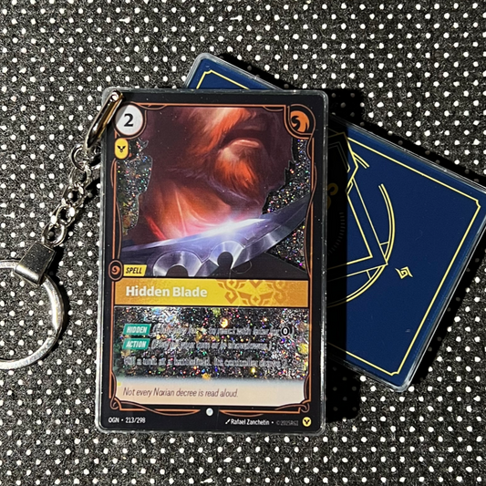 Riftbound Card Quicksand Keychain – KeychainMonster