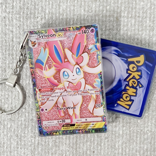 Sylveone EX Card Quicksand Keychain