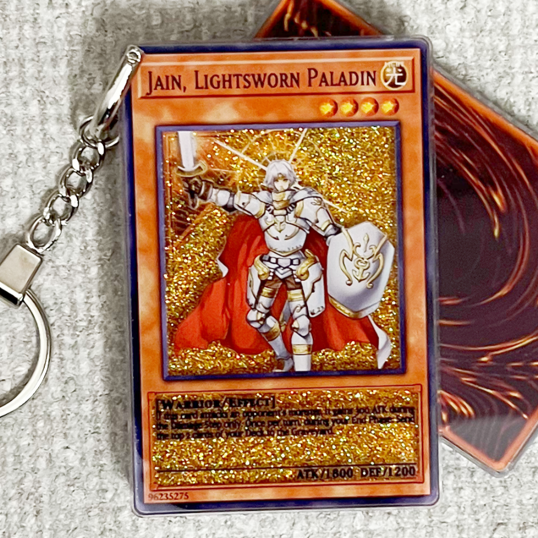 JAIN, LIGHTSWORN PALADIN Card Quicksand Keychain
