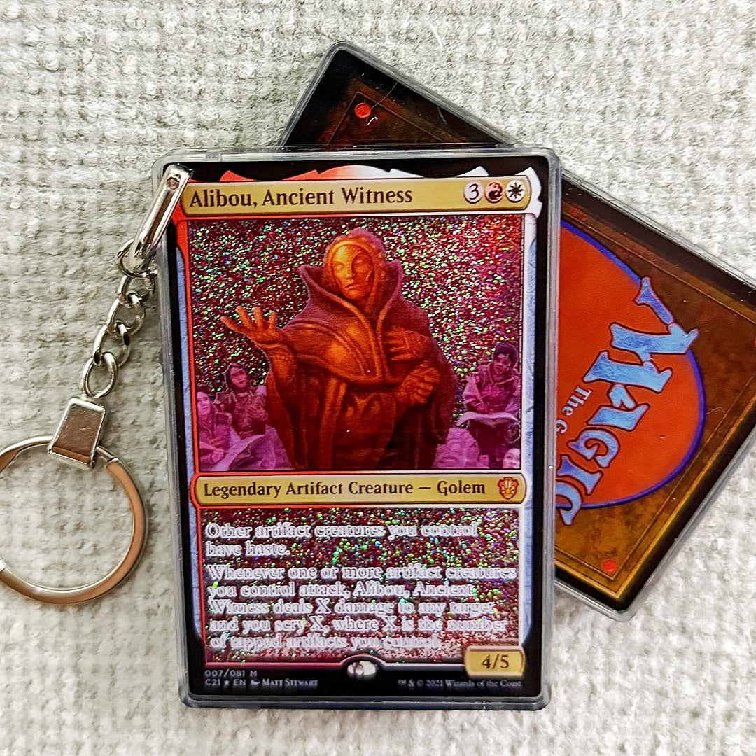 Alibou, Ancient Witness Card Quicksand Keychain