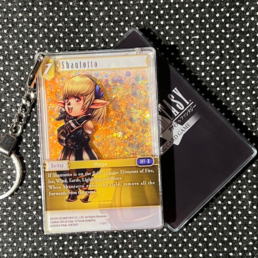 Shantotto (1-107L) Final Fantasy Card Quicksand Keychain