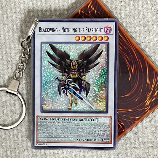 BLACKWING - NOTHUNG THE STARLIGHT Card Quicksand Keychain