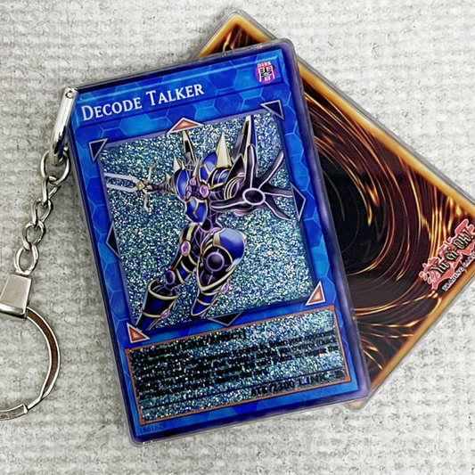 DECODE TALKER Card Quicksand Keychain