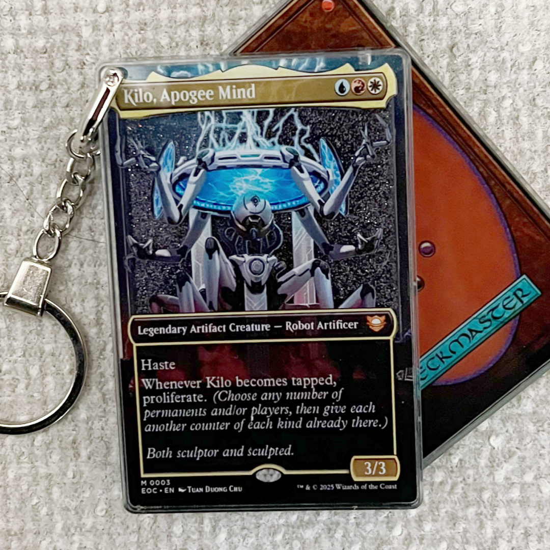 Kilo, Apogee Mind Card Quicksand Keychain