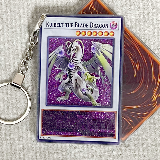 KUIBELT THE BLADE DRAGON Card Quicksand Keychain