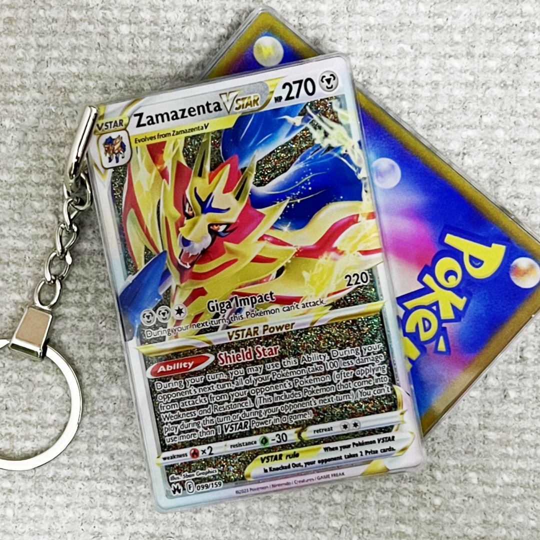 Zamazenta Quicksand Keychain